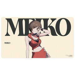 <p><strong>Ultra PRO Hatsune Miku: Retro Soundscapes – MEIKO Playmat</strong> brings vibrant Vocaloid style to your tabletop with officially licensed full-color MEIKO artwork. The soft fabric surface helps protect cards and accessories during play, while the non-slip rubber backing keeps the mat securely in place for tournaments, casual games, or everyday use.</p>

<p>Measuring approximately 24" x 13.5", this versatile gaming mat is ideal for TCGs, tabletop gaming, card collecting, or use as an oversized de