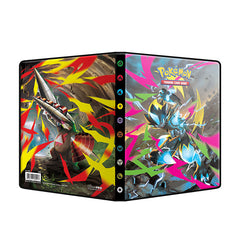 The 4-Pocket Portfolio for the Pokemon Trading Card Game features a vibrant, full-art cover. Each portfolio stores and protects 80 standard size cards and 4 oversized cards in archival safe pages. Made in California, U.S.A.