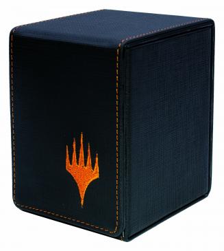 <p><strong>Our Mythic Edition Alcove Flip Deck Box is the perfect compact storage solution! The Alcove Flip Deck Box holds 100+ double-sleeved cards. Lid secured by strong magnetic closures, now utilizing multiple magnets for extra protection. The lid can be undone on both sides of the box to reveal dual thumb notches for easy access to your deck of cards.</p>