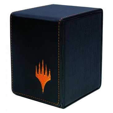 <p><strong>Our Mythic Edition Alcove Flip Deck Box is the perfect compact storage solution! The Alcove Flip Deck Box holds 100+ double-sleeved cards. Lid secured by strong magnetic closures, now utilizing multiple magnets for extra protection. The lid can be undone on both sides of the box to reveal dual thumb notches for easy access to your deck of cards.</p>
