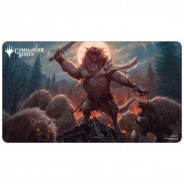 Double Sided Playmats featurng popular Magic: The Gathering artwork printed on both sides of the playmat. Made with a soft fabric material to reduce damage to cards during play, playmats enhance the gameplay experience. The double-sided artwork provides a unique addition to any Magic: The Gathering collection. With dimensions of approximately 24 in. x 13.5 in., a playmat also makes an excellent oversize mousepad for home or office.