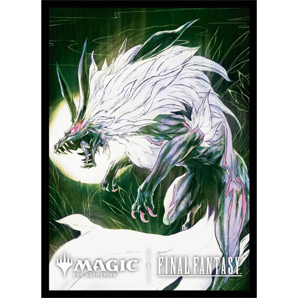 100ct Deck Protector sleeves for Magic: The Gathering(R) --- FINAL FANTASY feature a vibrant, full-color artwork and are made with our proprietary ChromaFusion Technology to prevent peeling. Archival-safe polypropylene materials ensure you can sleeve your cards with confidence. Sized for standard size trading cards measuring 2.5 in. x 3.5 in. The matte finish offers a glare-free, camera ready play experience!