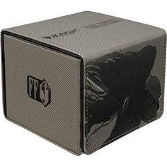 Premium Alcove Edge Deck Boxes for Magic: The Gathering(R) --- FINAL FANTASY feature a vibrant, full-color leatherette finish, strong magnetic closure, and dual thumb notches for easy access to your deck. This deck box holds up to 100 standard size trading cards double-sleeved in Ultra PRO Deck Protector sleeves.