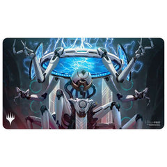 Playmats featuring popular Magic: The Gathering artwork. Made with a soft fabric top to reduce damage to cards during play and a non-slip rubber backing to keep the playmat from shifting during use, playmats enhance the gameplay experience. With dimensions of approximately 24 in. x 13.5 in., a playmat also makes an excellent oversize mousepad for home or office.