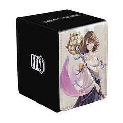 <p>The <strong>Ultra PRO Magic: The Gathering—FINAL FANTASY Yuna, Grand Summoner Alcove Flip Deck Box</strong> delivers premium card storage with beautiful artwork inspired by the acclaimed Final Fantasy X. The leatherette exterior, strong magnetic closure, and dual thumb notches create a secure and stylish deck box for tournaments, Commander nights, and everyday storage.</p>

<p>Designed to hold up to 100 double-sleeved standard-size cards, this officially licensed Magic: The Gathering accessory is ideal f