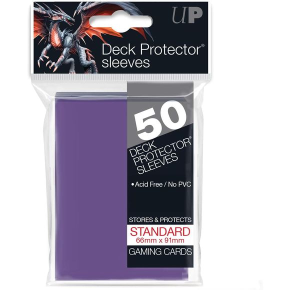Holds And Protects Standard Size Gaming Cards. Highest Clarity. Acid Free, No Pvc. 50 Sleeves ideal for gaming and collecting.