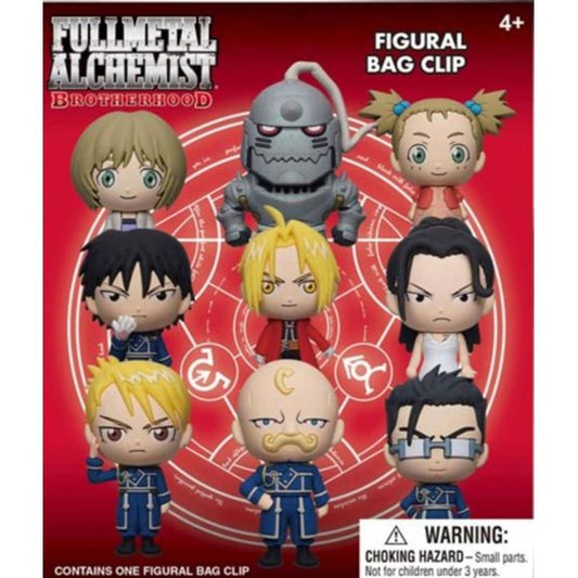 All your favorite Fullmetal Alchemist: Brotherhood characters are here for you to collect in 3D foam! Keep an eye out for the special rare chase figures! Each figure measures approximately 2-inches tall. Collect all your favorites like Edward Elric, Alphonse Elric, Izumi Curtis, and more!