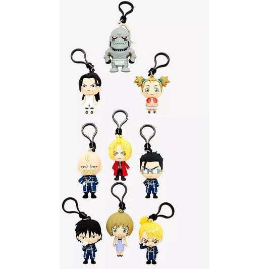 Monogram Fullmetal Alchemist Brotherhood 3D Foam Magnet Figural Keychain Blind Bag - 1 Random