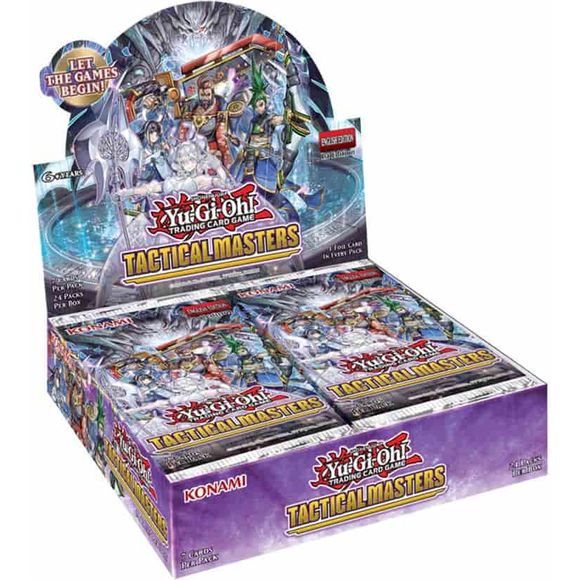 Yu-Gi-Oh! Trading Cards Yu-Gi-Oh! Tactical Masters Booster Box | Galactic Toys & Collectibles