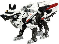 Prepare yourself for the second collaboration item between "Mobile Police Patlabor" and "Zoids" -- here comes the Hunter Wolf Unit 2 with headgear and patrol lights, in Metropolitan Police Department specs! This unit is the buddy of Ingram Mark III Unit 2 in the comic book project "Zoids x Patlabor Code Name B.U.D.D.Y."! The unit's design was created by renowned mechanical designer Tenjin Hidetaka, with Izubuchi Yutaka of Headgear supervising; screenwriter Ito Kazunori is involved in the creation of the wor