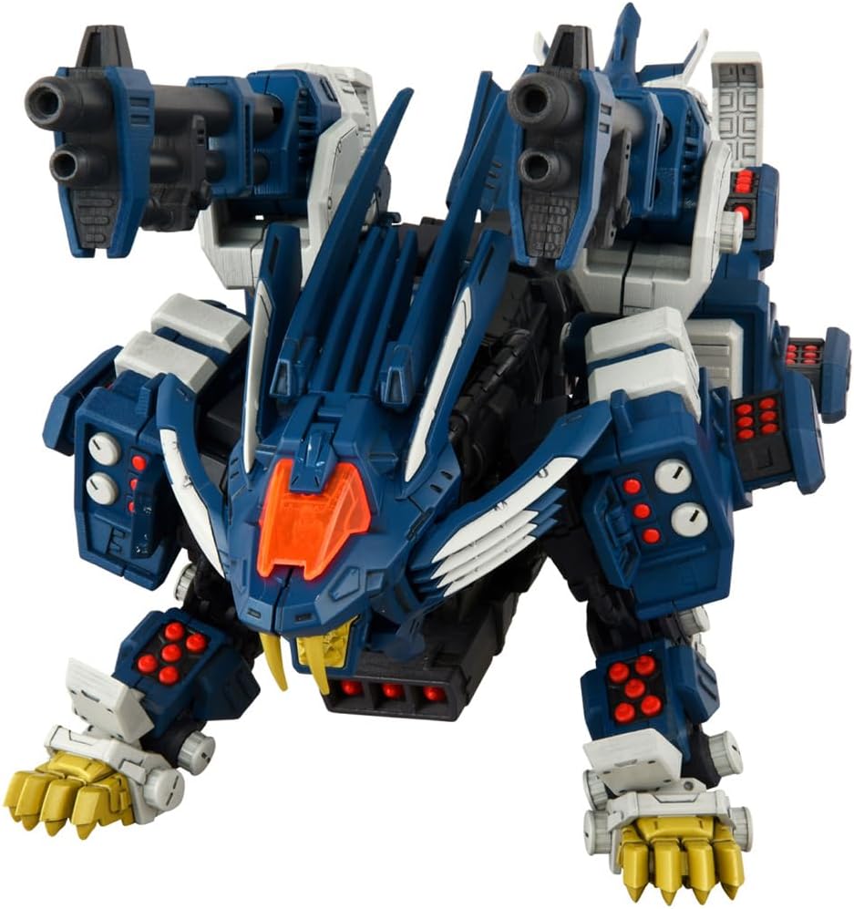 From Takara Tomy comes the Zoids Realize Model RMZ-016 Blade Liger Panzer (ZBF) Lion Type 1/100 scale model kit!

A 1/100 scale action plastic model series that enhances “super articulation,” “ease of assembly,” and “collectibility.” By pursuing the user's perspective—not just in parts count, size, design, and structure—it embodies every ideal.
A 1/100 scale action plastic model.

The kit features a specially designed articulation system allowing full-body movement, enabling various action poses unique to l