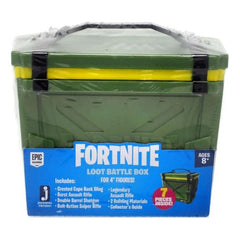 Fortnite Crested Cape Back Bling Loot Battle Box
$22.99
Qty: 1
Add to Cart
Availability:In Stock!
DescriptionDetailsOur GuaranteesVisit Our Store!
Fortnite Loot Chest! Bring the thrill of Battle Royale to life with this Fortnite Loot Box Collectible Chest. The treasure chest contains a variety of game-authentic loot, including weapons and building materials for 4" Figures!
Includes: Crested Cape Back Bling, Burst Assault Rifle, Double Barrel Shotgun, Bolt-Action Sniper Rifle, Legendary Assault Rifle, 2 Buil