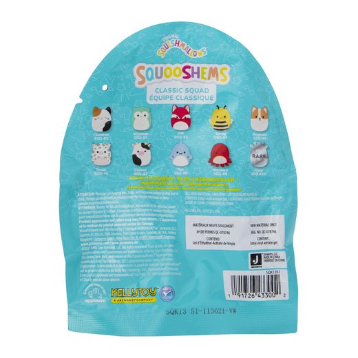 Squishmallow Squooshems Classic Squad Mystery Pack  - 1 Random | Galactic Toys & Collectibles