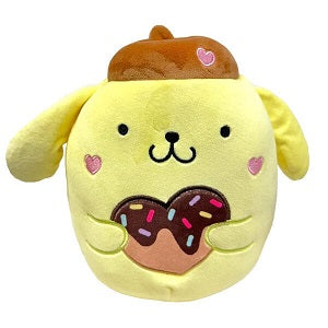 Squishmallow 8 in. Hello Kitty Pompompurin Valentine | Galactic Toys & Collectibles