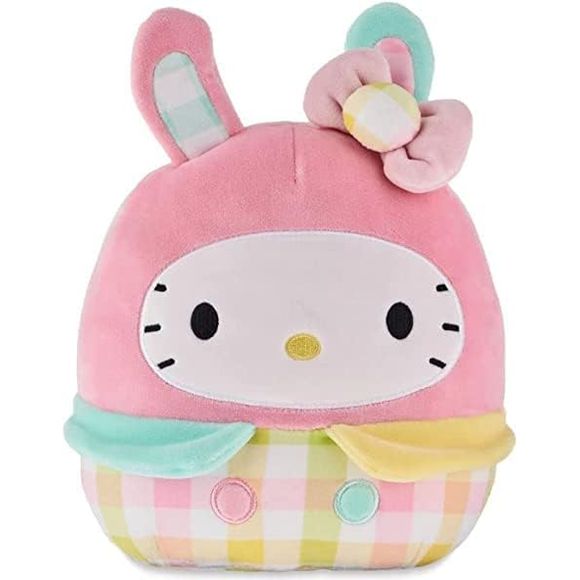 Squishmallow 8 in. Hello Kitty Plaid Bunny | Galactic Toys & Collectibles
