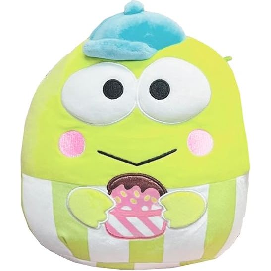 Squishmallow 8 in. Hello Kitty Keroppi with Sundae | Galactic Toys & Collectibles