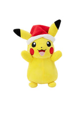 Celebrate the season with fan-favorite Pokémon in cozy holiday looks! This festive assortment features Pikachu, Charmander, Squirtle, and Bulbasaur decked out in scarves, Santa hats, and holiday colors. Each 8 inch plush brings wintry cheer and collectible appeal. 1 at random
