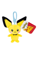The Pokémon 3.5 Inch Clip-On Plush Assortment brings fan-favorite Pokémon to life in a collectible, travel-ready size. Featuring ultra-soft plush and an attached clip, these officially licensed companions are perfect for backpacks, bags, keys, and collecting on the go.