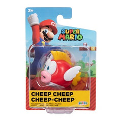Jakks Super Mario Cheep-Cheep 2.5 inch Figure | Galactic Toys & Collectibles