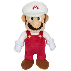 Jakks Super Mario Fire Mario 9 Inch Plush | Galactic Toys & Collectibles