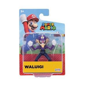 Jakks Super Mario Waluigi 2.5 inch Figure | Galactic Toys & Collectibles
