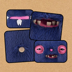 ZURU Fuggler Alley Cats Cheezee Grey 9-inch Stuffed Plush