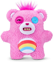 The chaos just got cuddly! Sweet meets scary in the Fuggler x Care Bears 9 inch/22cm plush collection! These medium-sized plush stuffed animals look like care-filled cuties at first glance, but their grins and teeth tell another story. These plush weirdos tried to copy the Care Bears… but something went hilariously wrong. Perfect for kids, tweens, teens, and nostalgic adult collectors, this soft plush is great for pretend play, cosplay, or hilarious display. Some feature the rare Butt-on Hole, adding collec