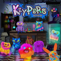 ZURU Fuggler Keypers Series 6 Plush Keychain Blind Box - 1 Random