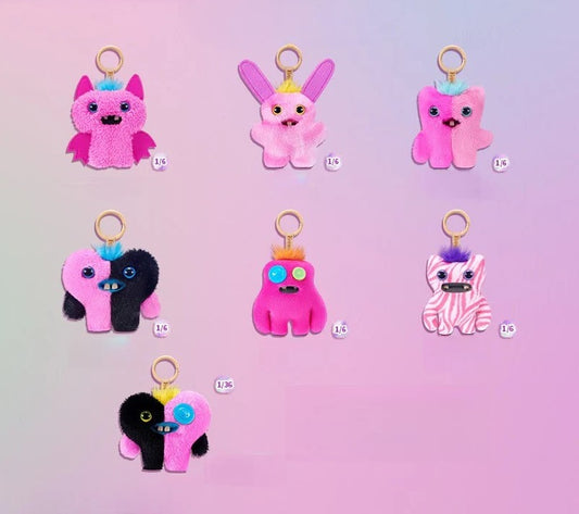 ZURU Fuggler Baby Pinkles Plush Bag Charm Blind Box - 1 Random