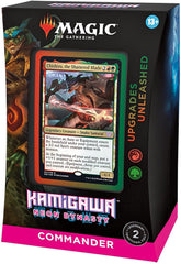 Magic The Gathering MTG Kamigawa Neon Dynasty Commander Deck Upgrades Unleashed