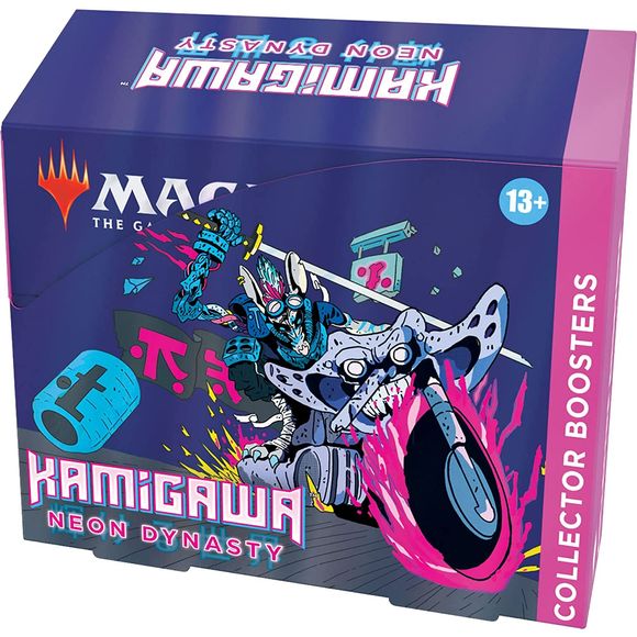 Magic The Gathering Kamigawa Neon Dynasty Collector Booster Box | 12 Packs (180 Magic Cards) | Galactic Toys & Collectibles
