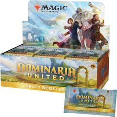 Magic the Gathering MTG Dominaria United Draft Booster Box Display | Galactic Toys & Collectibles