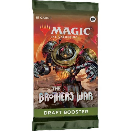 Magic: The Gathering The Brothers’ War Draft Booster Pack | Galactic Toys & Collectibles
