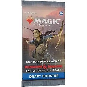Magic: The Gathering Commander Legends: Battle for Baldur’s Gate Draft Booster Pack | Galactic Toys & Collectibles