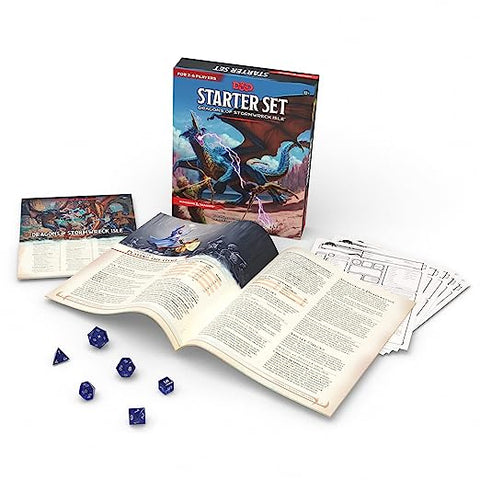 Dungeons and Dragons Starter Set: Dragons of Stormwreck Isle | Galactic Toys & Collectibles