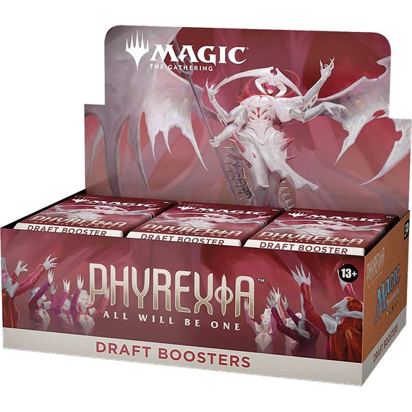 Magic: The Gathering Phyrexia: All Will Be One Draft Booster Box | 36 Packs (540 Magic Cards) | Galactic Toys & Collectibles