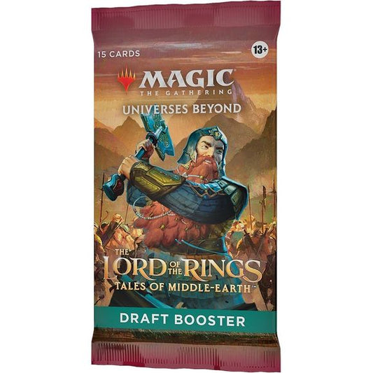 Magic The Gathering MTG - Lord of the Rings Tales of Middle-Earth Draft Booster Pack | Galactic Toys & Collectibles