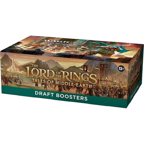 Magic The Gathering MTG - Lord of the Rings Tales of Middle-Earth Draft Booster Box | Galactic Toys & Collectibles