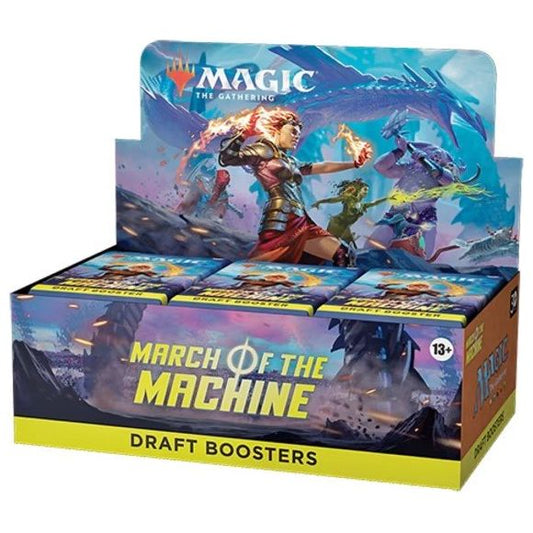 Magic: The Gathering - March of the Machine Draft Booster Box MTG | Galactic Toys & Collectibles