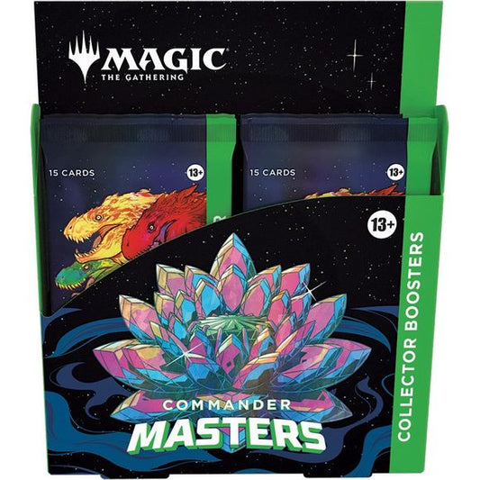 Magic: The Gathering - Commander Masters Collector Booster Box MTG | Galactic Toys & Collectibles