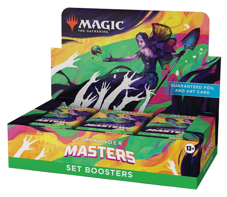 Magic: The Gathering - Commander Masters Set Booster Box MTG | Galactic Toys & Collectibles