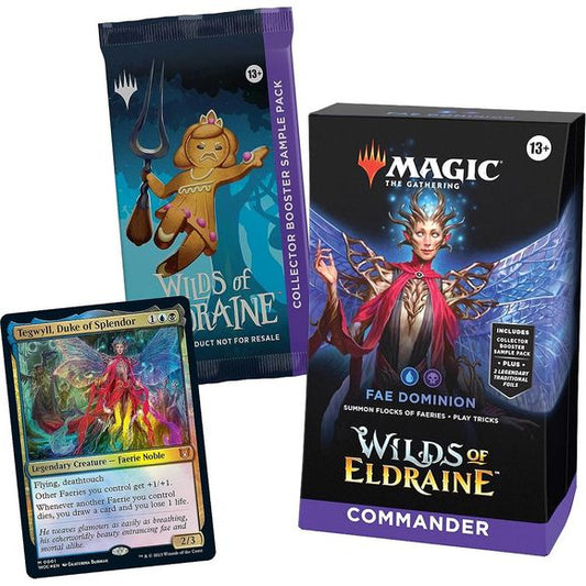 Magic The Gathering - Wilds of Eldraine Fae Dominion Commander Deck | Galactic Toys & Collectibles