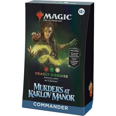 Magic The Gathering Murders at Karlov Manor Deadly Disguise Commander Deck | Galactic Toys & Collectibles