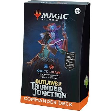 Magic The Gathering Outlaws of Thunder Junction Quick Draw Commander Deck | Galactic Toys & Collectibles
