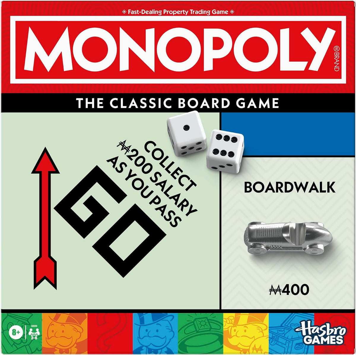 Players take the part of land owners, attempting to buy and then develop their land. Income is gained by other players visiting their properties and money is spent when they visit properties belonging to other players. When times get tough, players may have to mortgage their properties to raise cash for fines, taxes and other misfortunes. The goal of the game is to be the last player remaining with any money.