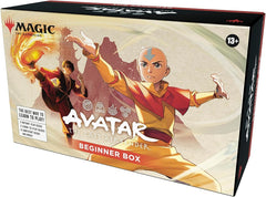Your Magic: The Gathering journey begins with a friend beside you! Play your very first game in a guided battle of Aang versus Zuko. Choose your side and send your forces to your opponent while learning essential gameplay lessons. Then, once you've conquered the basics, master the remaining elements with Avatar: The Last Airbender-themed decks—just combine two packs and you're ready to go!
 
Contents:
2 instant-play decks
2 learn-to-play guides
1 rules reference guide
2 playmats
8 Themed decks
2 Spindown™ l