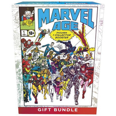 Release Date: Jul 17, 2026
Contents:
• 9 Magic: The Gathering | Marvel Super Heroes Play Boosters
• 1 Magic: The Gathering | Marvel Super Heroes Collector Booster
• 15 traditional foil basic lands (with 5 featuring full art)
• 15 non-foil basic lands (with 5 featuring full art)
• Oversized Spindown™ life counter
• Foil Gift Bundle card box
• Alternate-art traditional foil promo card