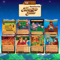 Welcome to Stardew Valley, where every day asks for something different. Plant the parsnips. Check the mail. Bring someone a gift you’re pretty sure they’ll like. Wander into town with dirt on your boots and come home with a recipe, a new friend, or a problem that somehow involves a wizard. Before long, the farm is more than a place to make a living. It’s a rhythm, a refuge, and occasionally the source of extremely suspicious noises after dark.
Illustrated by ConcernedApe in a style that feels pulled straig