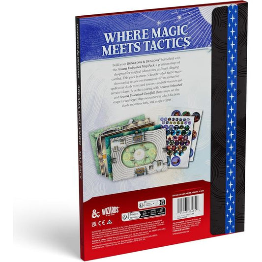 Dungeons & Dragons RPG Arcana Unleashed Map Pack D&D