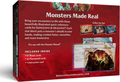 Dungeons & Dragons Reference Cards Monsters Animals and NPCS D&D